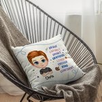 Personalisiertes Geschenk für Mädchen und Jungen, neues Semester, erster Schultag, Kissenbezug, Schuljahreszeit, Schlafzimmerdekoration