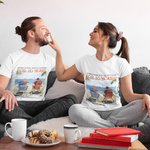 Personalizado Molesto Unos a Otros Durante Años Pareja Vacaciones Camiseta Viaje Regalo