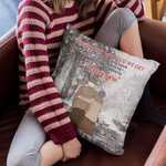 Gepersonaliseerde Husband and Wife Winter Snow I Love You Forever Kussenhoes Cadeaus voor Man en Vrouw Verjaardag Home Decoratie