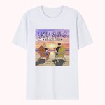 T-shirt personnalisé de voyage de coucher du soleil de vous et moi nous avons obtenu ce couple