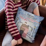 Henkilökohtainen Rakastan sinua ikuisesti ja aina toisiaan vierekkäin heittää tyynyn kansi