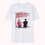 Personalised Couple under Love Tree Eternal Love T-shirt Birthday Travel