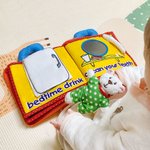 Personalised Montessori Early Education Non-Toxic Soft Cloth Book for Children