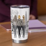 Gepersonaliseerde Liefde tussen een Moeder en Dochters Family Love 20oz Tumbler Vrouwendag cadeau voor warme en koude dranken