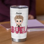 Personalizzato nipoti amore a nonna nonni con vari soprannome carino 20 oz Tumbler Memorial Gift uso quotidiano