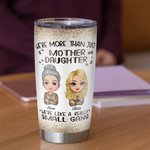 Vaso personalizado We're More Than Just Mother and Daughter Leopard Print 20oz Uso diario