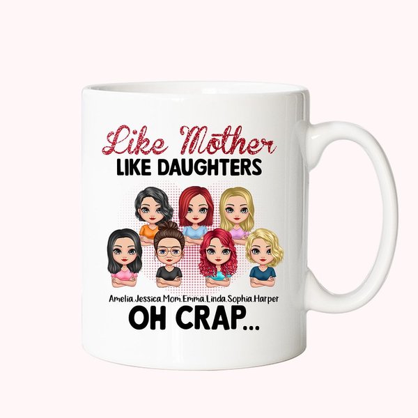 Like Mother Like Daughter Ceramic Mug for Home & Office