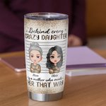 Vaso Personalizado Crazy Mother and Daughter Special Love for Each Other 20oz Uso Diario
