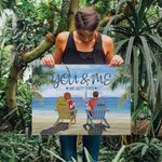 Personalized Couple Seaside Resort Holiday You and Me We Got This Poster Frameless Painting Valentine's Day Home Decoration