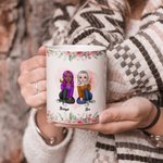 Gepersonaliseerde Best Friends Life is Better with Besties Witte Keramische Mok Relatiegeschenken voor Kantoor en Thuis