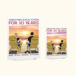 Personalizada Seaside Sunset This Couple on Chairs Placa acrílica Regalo de aniversario Adorno de escritorio