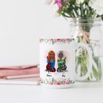 Personalized Best Friends You Will Always Be My Person White Ceramic Mug Bestie Gifts for Women C-type Handle