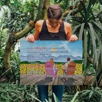 Henkilökohtainen pari auringonkukka loma rakastan sinua ikuisesti juliste kehyksetön maalaus seinä sisustus vuosipäivä joululahja