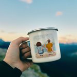 Personalizzato fastidioso l'un l'altro mare vacanza coppia per anni smalto Mug Compleanno Natale San Valentino 11 oz