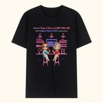 Personalized Drinking Life Girls Besties Best Friend Friendship Declaration T-shirt Birthday Gift Daily Wear