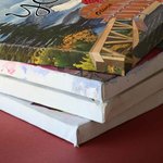 Personnalisé Snow Mountain vous et moi Couple sur des chaises affiche sans cadre peinture noël anniversaire mur Art Print