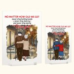 Henkilökohtainen rakkaudenjulistus Lyyrinen runous Rakastan sinua Syksyn kaupunki yö akryyli plaketti aika muistaminen talon koristeet