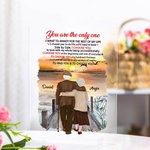 Gepersonaliseerd Oud Paar Jij Bent De Enige Acrylplaatje Valentijnsdag Acryldecoratie