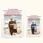 Henkilökohtainen Rakastan sinua elämänkumppanini Seaside Vacation Old Couple Akryyli Plaque Ystävänpäivä Lahja Akryyli koristelu