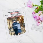 Henkilökohtainen minulla oli sinut ja sinulla oli minut polku syksyn lehtiä akryyli plaketti vuosipäivä lahja akryyli koristelu