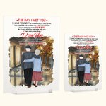 Henkilökohtainen Rakkausjulistus Rakastan sinua ikuisesti ja aina Upea Night Scene of the City Akryyli Plaque Syntymäpäivälahja House Decorations