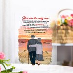 Henkilökohtainen löytäisin sinut valitsisin sinut Kaunis rantamaisema akryyli plaketti virstanpylväs talon koristeet