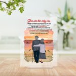 Henkilökohtainen löytäisin sinut valitsisin sinut Kaunis rantamaisema akryyli plaketti virstanpylväs talon koristeet