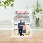 Henkilökohtainen Olet ainoa, jonka valitsen Luonnollinen maisema Merenranta Loma Akryyli Plaque Milestone House Koristeet