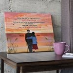 Personalized I Had You and You Had Me Poster Frameless Painting Valentine's Day Gift Home Decoration