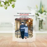 Henkilökohtainen minulla oli sinut ja sinulla oli minut polku syksyn lehtiä akryyli plaketti vuosipäivä lahja akryyli koristelu