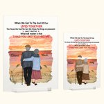 Henkilökohtainen rakkaudenjulistus Lyyrinen runous Auringonnousu maisema Akryyli plaketti Memorial Lahja House Decorations