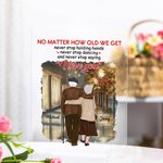 Henkilökohtainen rakkaudenjulistus Lyyrinen runous Rakastan sinua Syksyn kaupunki yö akryyli plaketti aika muistaminen talon koristeet