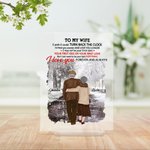 Personifierad Turn Back The Clock Love You Longer Shady Path Akrylplatta Födelsedagspresent Akryldekoration