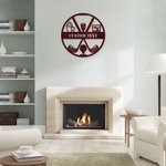 Personalized Golf Sign Metal Wall Art Decoroation for Golf Club Golfers Gift