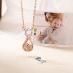 Gepersonaliseerde Projectie Micro-gesneden Foto Halsband Armband Moederdag Afstuderen Seizoen Verjaardag Valentijnsdag Gift