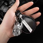 Personalized Odin Viking God Bells Ride Bell Biker Gift Good Luck Charm Key Chain Motorbike Keychain Jeep Keychain Gremlin Bells for Motorbike
