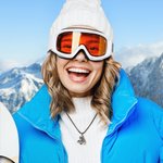 Personalizada Extreme Sports Snowboard Esquí Colgante Collar Deportes de Invierno Regalo para los amantes del esquí Adolescentes