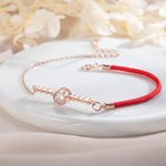 Personalised Micro-carved Projection Picture Bracelet Birthday Valentine's Day Anniversary Gift for Girlfriend Wife Friends