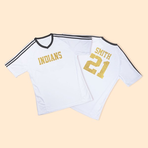 Maglia da calcio personalizzata da donna con nome e numero sul retro Maglia da calcio personalizzata da donna con nome e numero sul retro