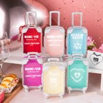 Henkilökohtainen matkalaukku Design krapula Recovery Kit nimi Bachelorette Party Bridal Shower kanssa