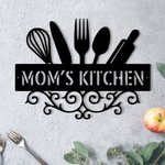 Personalisierte Küche Metallschild Wanddekoration