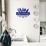Personalisierte Küche Metallschild Wanddekoration