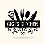 Personalisierte Küche Metallschild Wanddekoration