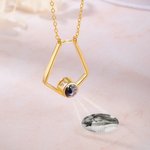 Personalisierte Ring-Halter-Halskette Projektion Foto-Halskette mit Ring-Halter Foto-Halskette Graduierung Geschenk Krankenschwester Geschenk
