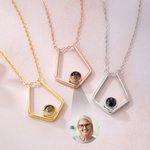 Personalisierte Ring-Halter-Halskette Projektion Foto-Halskette mit Ring-Halter Foto-Halskette Graduierung Geschenk Krankenschwester Geschenk