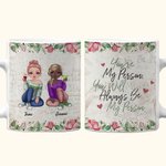 Personalised Your Are My Person Sisters Always Friendship White Ceramic Mug Gifts