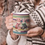 Personalised Long Distance Best Friends Friendship White Ceramic Mug Gifts for Friends