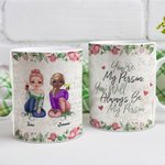 Personalised Your Are My Person Sisters Always Friendship White Ceramic Mug Gifts