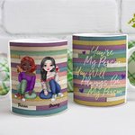 Gepersonaliseerde You Are My Person Best Friends Witte Keramische Mok Vriendschap Gift voor Kantoor en Thuis