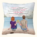 Personalized The Couple I Love You Forever and Always  Throw Pillow Cover Boyfriend Gifts Sofa Decor